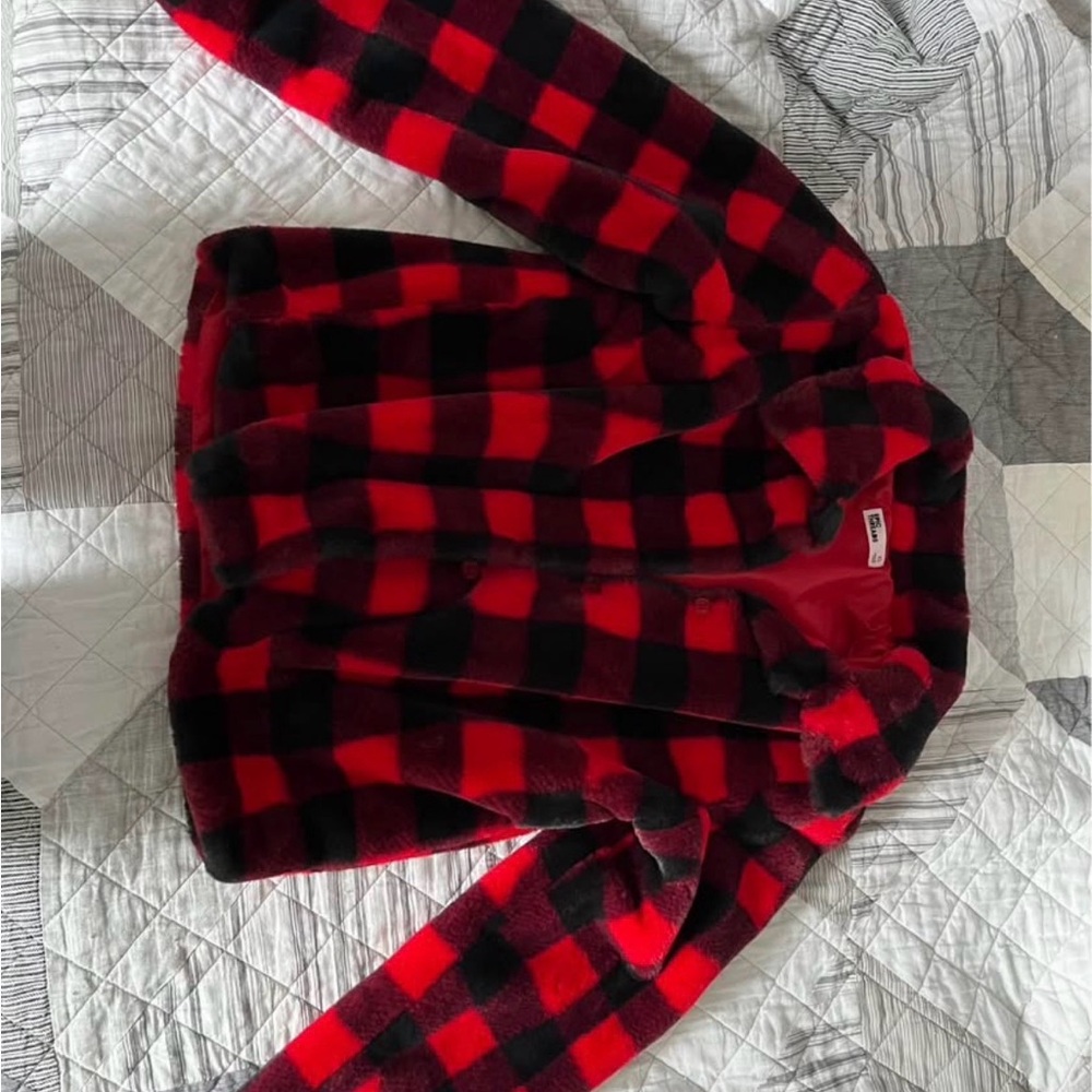 Red And Black Checkered Jacket - image 2